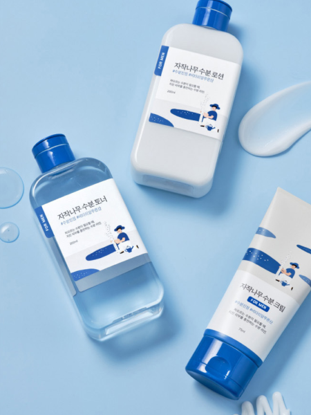 Успокаивающий набор по уходу за кожей для мужчин с берёзовым соком Round Lab For Men Birch Juice Moisturizing Toner & Lotion Set Успокаивающий набор по уходу за кожей для мужчин с берёзовым соком Round Lab For Men Birch Juice Moisturizing Toner & Lotion Set