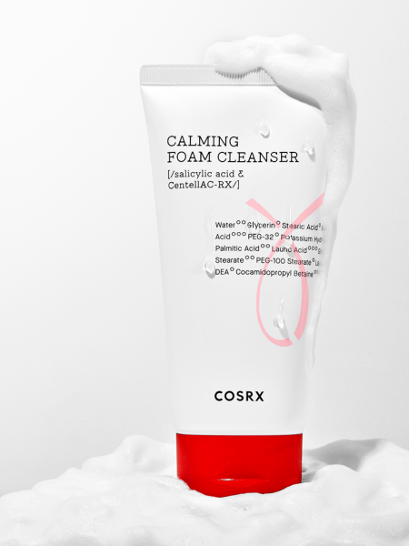 Успокаивающая пенка для проблемной кожи COSRX AC Collection Calming Foam Успокаивающая пенка для проблемной кожи COSRX AC Collection Calming Foam