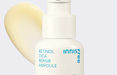 Успокаивающая сыворотка для лица с ретинолом и экстрактом центеллы innisfree Retinol Cica Repair Ampoule