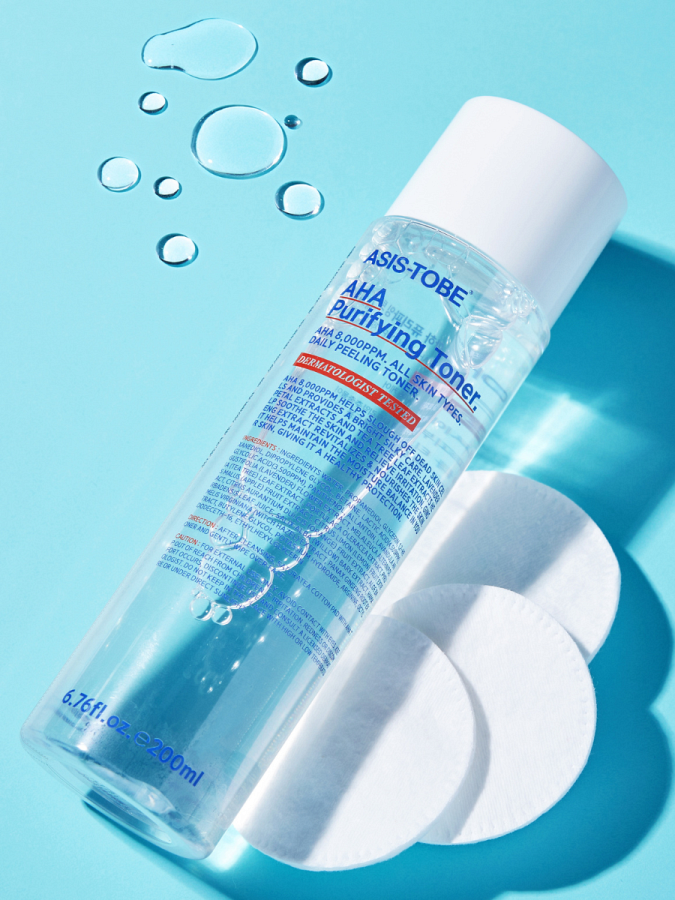 Отшелушивающий тонер для лица с АНА кислотами ASIS-TOBE AHA Purifying Toner Отшелушивающий тонер для лица с АНА кислотами ASIS-TOBE AHA Purifying Toner