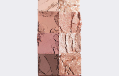 Набор из палетки теней для век в розовых оттенках  век rom&nd Better Than Palette Dual Brush Set 03 Rosebud Garden
