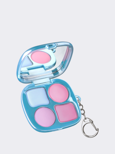 Компактная палетка румян в формате брелка fwee Pocket Cheek Palette CP01 Pink&Soda