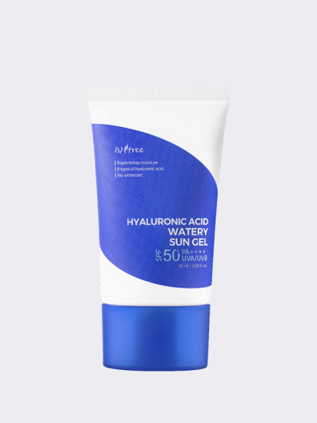 Солнцезащитный гель с гиалуроновой кислотой IsNtree Hyaluronic Acid Watery Sun Gel SPF50+ PA++++ Солнцезащитный гель с гиалуроновой кислотой IsNtree Hyaluronic Acid Watery Sun Gel SPF50+ PA++++