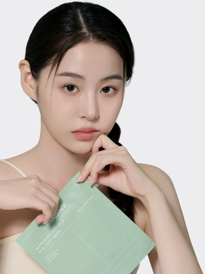 Набор гидрогелевых масок с экстрактом водорослей Biodance Refreshing Sea Kelp Real Deep Mask Set