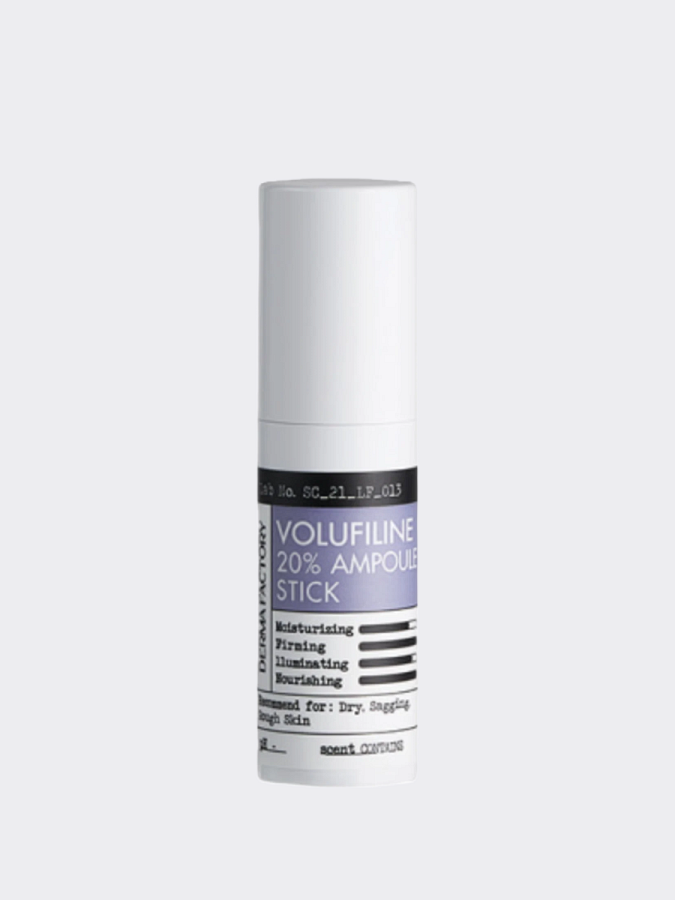 Разглаживающий ампульный стик с пептидами Derma Factory Volufiline 20% Ampoule Stick
