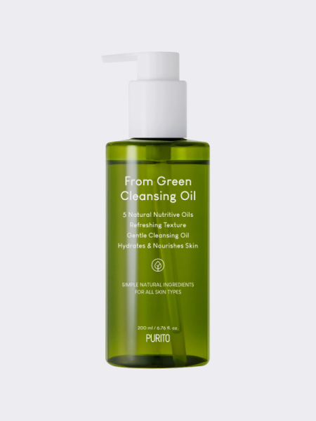 Органическое гидрофильное масло Purito From Green Cleansing Oil Органическое гидрофильное масло Purito From Green Cleansing Oil