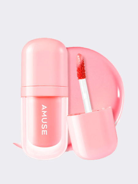 Глянцевый тинт-плампер для губ AMUSE Bebe Tint 01 Boksoonga Love Глянцевый тинт-плампер для губ AMUSE Bebe Tint 01 Boksoonga Love