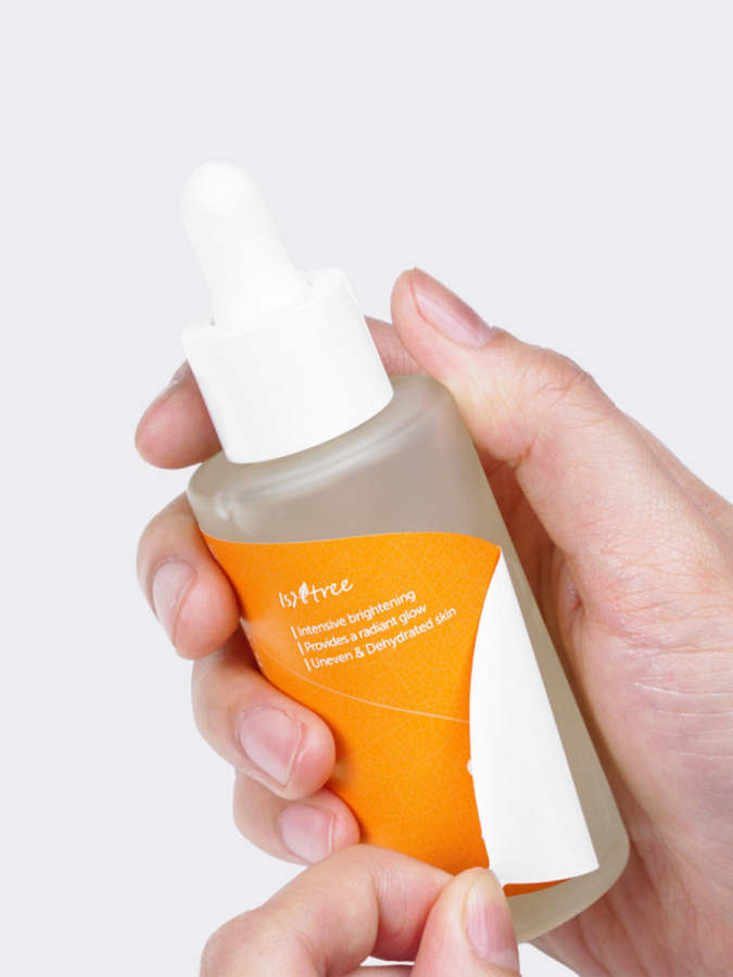 Ампульная сыворотка для сияния кожи с облепихой и ниацинамидом IsNtree C-Niacin Toning Ampoule