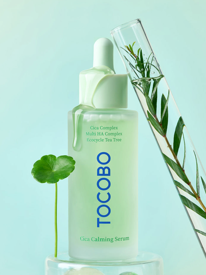 Успокаивающая сыворотка с экстрактом центеллы TOCOBO Cica Calming Serum