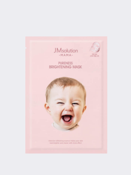 Тканевая маска для сияния кожи лица JMsolution MAMA Pureness Brightening Mask Тканевая маска для сияния кожи лица JMsolution MAMA Pureness Brightening Mask