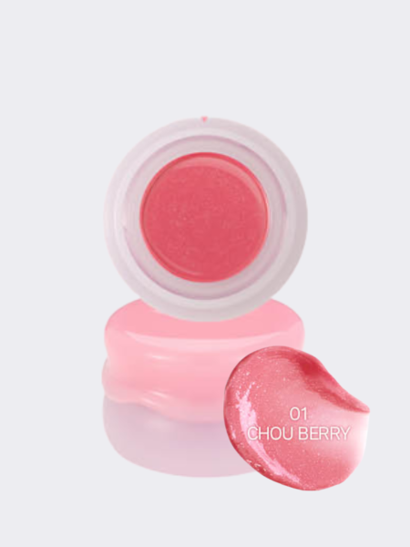 Оттеночный бальзам-джем для губ и щёк FRUDIA Glow Juicy Jam #01 Chou Berry