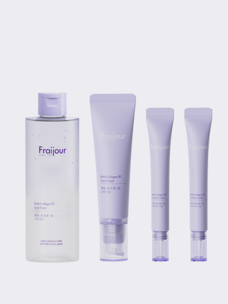 Набор средств для ухода за кожей с коллагеном и ретинолом Fraijour Retin Collagen 3D Core Gift Set Набор средств для ухода за кожей с коллагеном и ретинолом Fraijour Retin Collagen 3D Core Gift Set