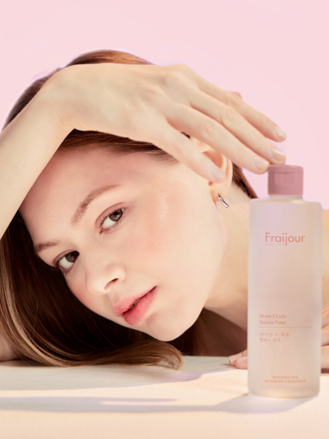 Восстанавливающий тонер с пробиотиками Fraijour Biome 5-Lacto Balance Toner