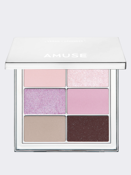 Палетка теней для век AMUSE Eye Vegan Sheer Palette 04 Sheer Lavender