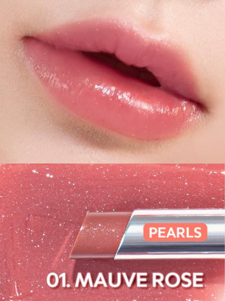 Тающий оттеночный бальзам для губ TIRTIR Waterism Glow Melting Balm 01 Mauve Rose