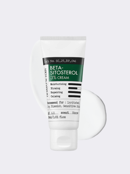 Успокаивающий крем с бета-ситостеролом Derma Factory Beta Sitosterol 3%