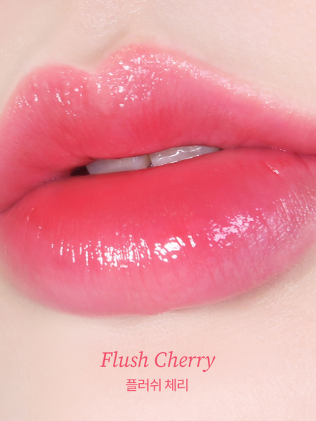 Увлажняющий оттеночный бальзам для губ в вишнёвом оттенке TOCOBO Glass Tinted Lip Balm 011 Flush Cherry