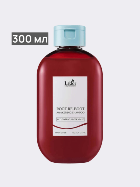 Восстанавливающий шампунь для волос La’dor Root Re-Boot Awakening Shampoo Ginseng & Beer Yeast