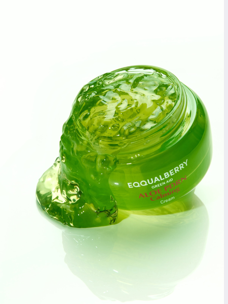 Успокаивающий крем-гель для лица с алоэ и ПДРН EQQUALBERRY Aloe PDRN Calming Cream