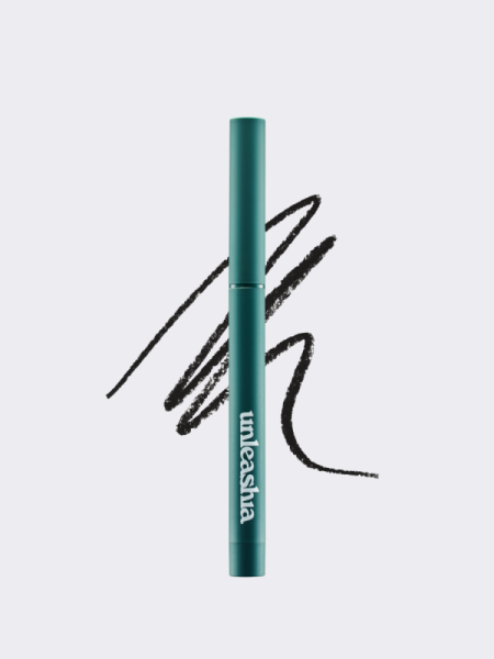 Кремовый карандаш для век UNLEASHIA Easy Glide Flat Eyeliner No.1 Deep Black