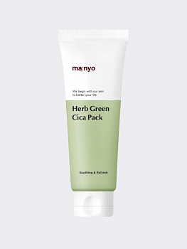 Успокаивающая маска с центеллой и травяными экстрактами Ma:nyo Factory Herb Green Cica Pack