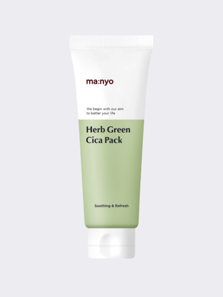 Успокаивающая маска с центеллой и травяными экстрактами Ma:nyo Factory Herb Green Cica Pack Успокаивающая маска с центеллой и травяными экстрактами Ma:nyo Factory Herb Green Cica Pack