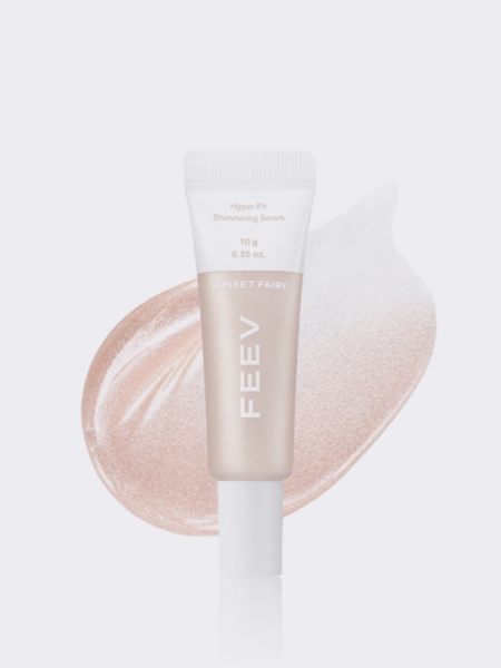 Сияющая сыворотка-хайлайтер в теплом оттенке FEEV Hyper-Fit Shimmering Serum SunSet Fairy