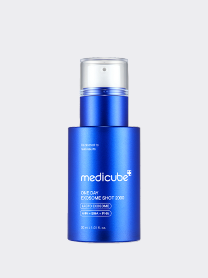 Выравнивающая сыворотка со спикулами и экзосомами Medicube One Day Exosome Shot Pore Serum 2000