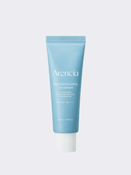 Укрепляющая солнцезащитная сыворотка ПДРН Arencia Deep Water Surge Sun Serum