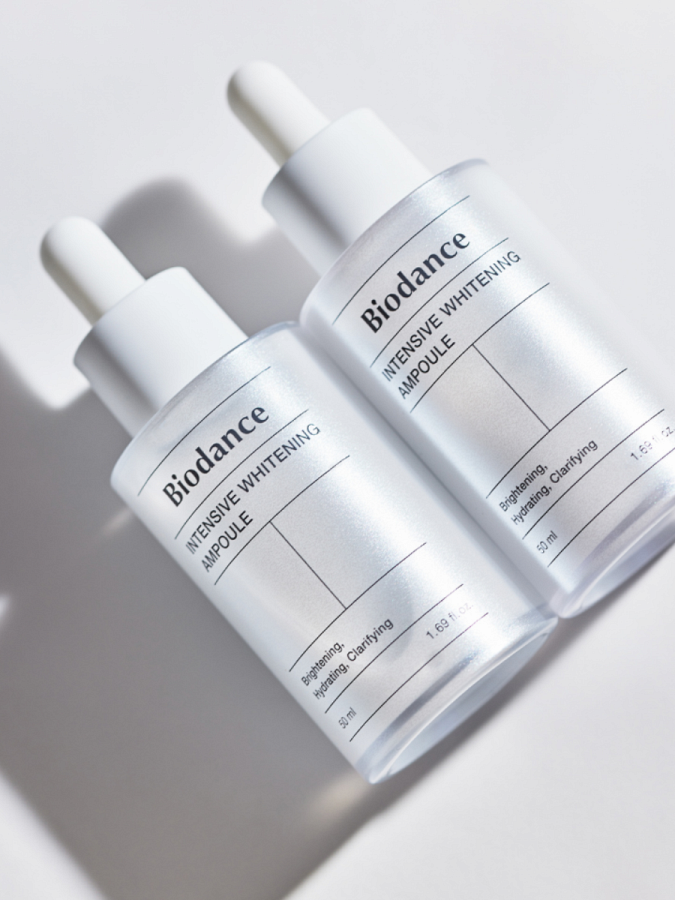 Интенсивная осветляющая ампульная сыворотка с ниацинамидом Biodance Intensive Whitening Ampoule