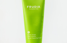 Скраб-пенка для умывания с зеленым виноградом FRUDIA  Green Grape Pore Control Scrub Cleansing Foam