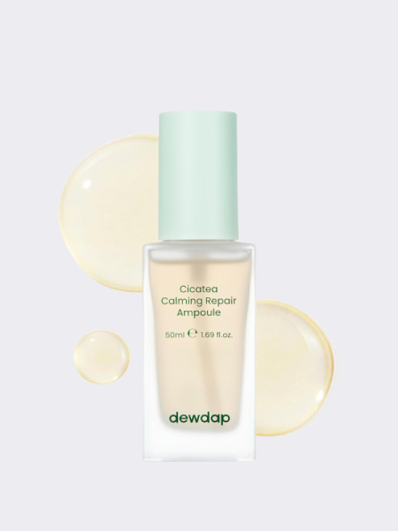 Успокаивающая ампульная сыворотка с экстрактом центеллы dewdap Cicatea Calming Repair Ampoule