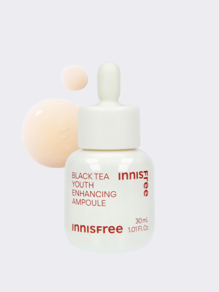 Укрепляющая сыворотка-ампула с экстрактом черного чая innisfree Black Tea Youth Enhancing Ampoule