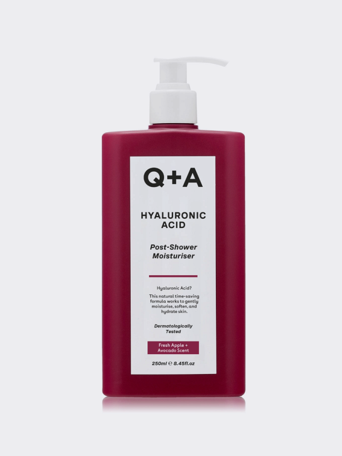 Увлажняющий крем для тела с гиалуроновой кислотой Q+A Hyaluronic Acid Post Shower Moisturiser