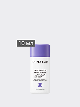Солнцезащитный крем-лосьон SKIN&LAB Barrierderm Think Family Sunscreen SPF30PA+++