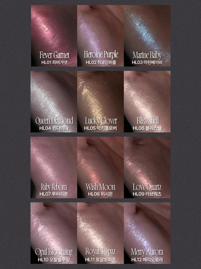 Оттеночный хайлайтер fwee Glitz Stone Highlighter HL11 Royal Topaz