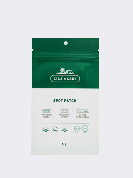 Патчи против воспалений VT Cosmetics Cica Care Spot Patch MAXI Патчи против воспалений VT Cosmetics Cica Care Spot Patch MAXI