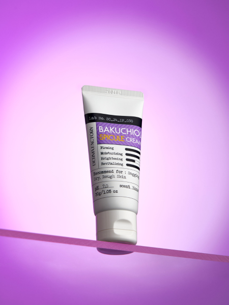Обновляющий крем для лица с бакучиолом и спикулами Derma Factory Bakuchiol Spicule Cream