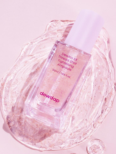 Разглаживающая ампульная сыворотка с экзосомами dewdap Dewtox Ex Thread 5 Shot Tightening Ampoule