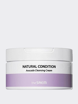 Очищающий гидрофильный крем с экстрактом авокадо The Saem Natural Condition Avocado Cleansing Cream