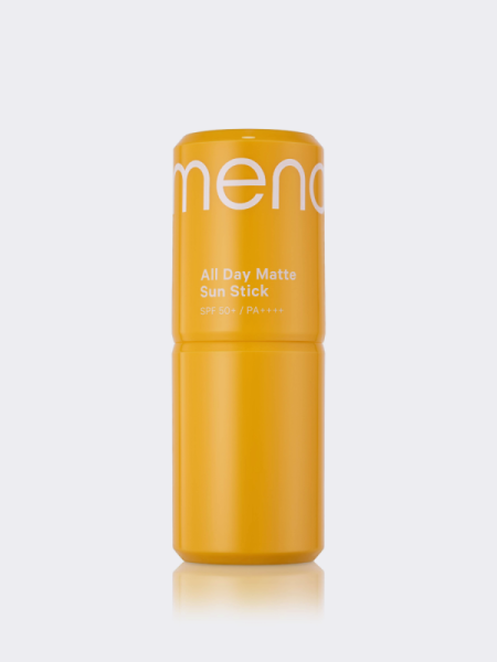 Матирующий солнцезащитный стик с растительными экстрактами MENOMOSO All Day Matte Sun Stick SPF50+ PA++++ Матирующий солнцезащитный стик с растительными экстрактами MENOMOSO All Day Matte Sun Stick SPF50+ PA++++