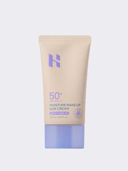 Солнцезащитная сияющая база под макияж Holika Holika Moisture Make Up Sun Cream Dewy Tone Up SPF 50+ PA++++ Солнцезащитная сияющая база под макияж Holika Holika Moisture Make Up Sun Cream Dewy Tone Up SPF 50+ PA++++