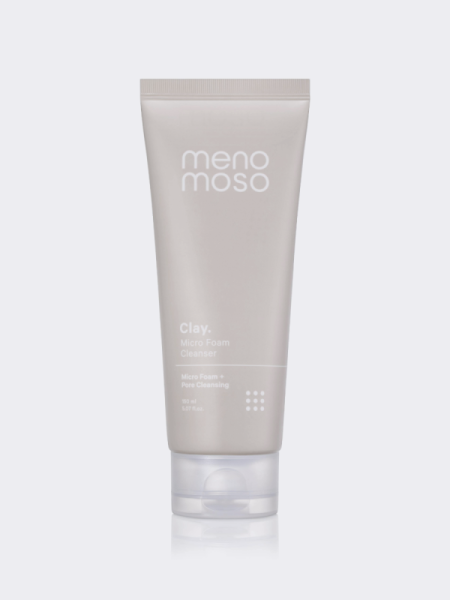 Глубокоочищающая пенка для умывания с белой глиной MENOMOSO Clay Micro Foam Cleanser Глубокоочищающая пенка для умывания с белой глиной MENOMOSO Clay Micro Foam Cleanser