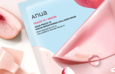 Тонизирующая гидрогелевая маска для сияния кожи с экстрактом персика ANUA Peach 70 Niacin Brightening Collagen Mask