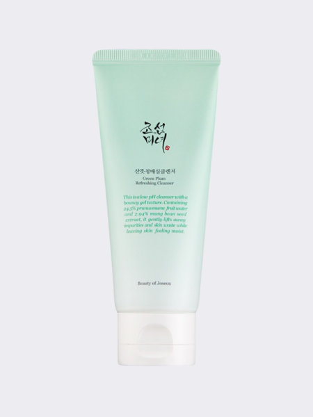 Освежающий гель для умывания с экстрактом зелёной сливы Beauty of Joseon Green Plum Refreshing Cleanser Освежающий гель для умывания с экстрактом зелёной сливы Beauty of Joseon Green Plum Refreshing Cleanser