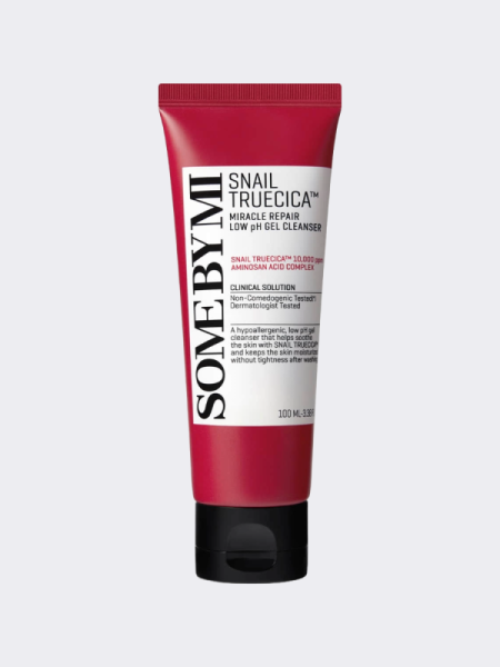 Гель для умывания с муцином улитки Some By Mi Snail Truecica Miracle Repair Gel Cleanser Гель для умывания с муцином улитки Some By Mi Snail Truecica Miracle Repair Gel Cleanser