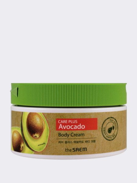 Питательный крем для тела с экстрактом авокадо The Saem Care Plus Avocado Body Cream Питательный крем для тела с экстрактом авокадо The Saem Care Plus Avocado Body Cream