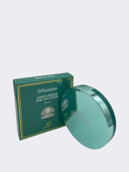 Солнцезащитный кушон с экстрактом жемчуга JMsolution Marine luminous pearl sun cushion SPF42 PA++++ Солнцезащитный кушон с экстрактом жемчуга JMsolution Marine luminous pearl sun cushion SPF42 PA++++