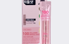 Набор саше-стиков с сывороткой-бустером со спикулами и коллагеном VT Collagen Reedle Shot 100 Stick Pouch Set