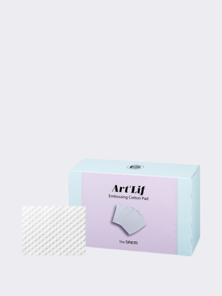 Ватные диски с тиснением The Saem Art'lif Embossing Cotton Pad Ватные диски с тиснением The Saem Art'lif Embossing Cotton Pad